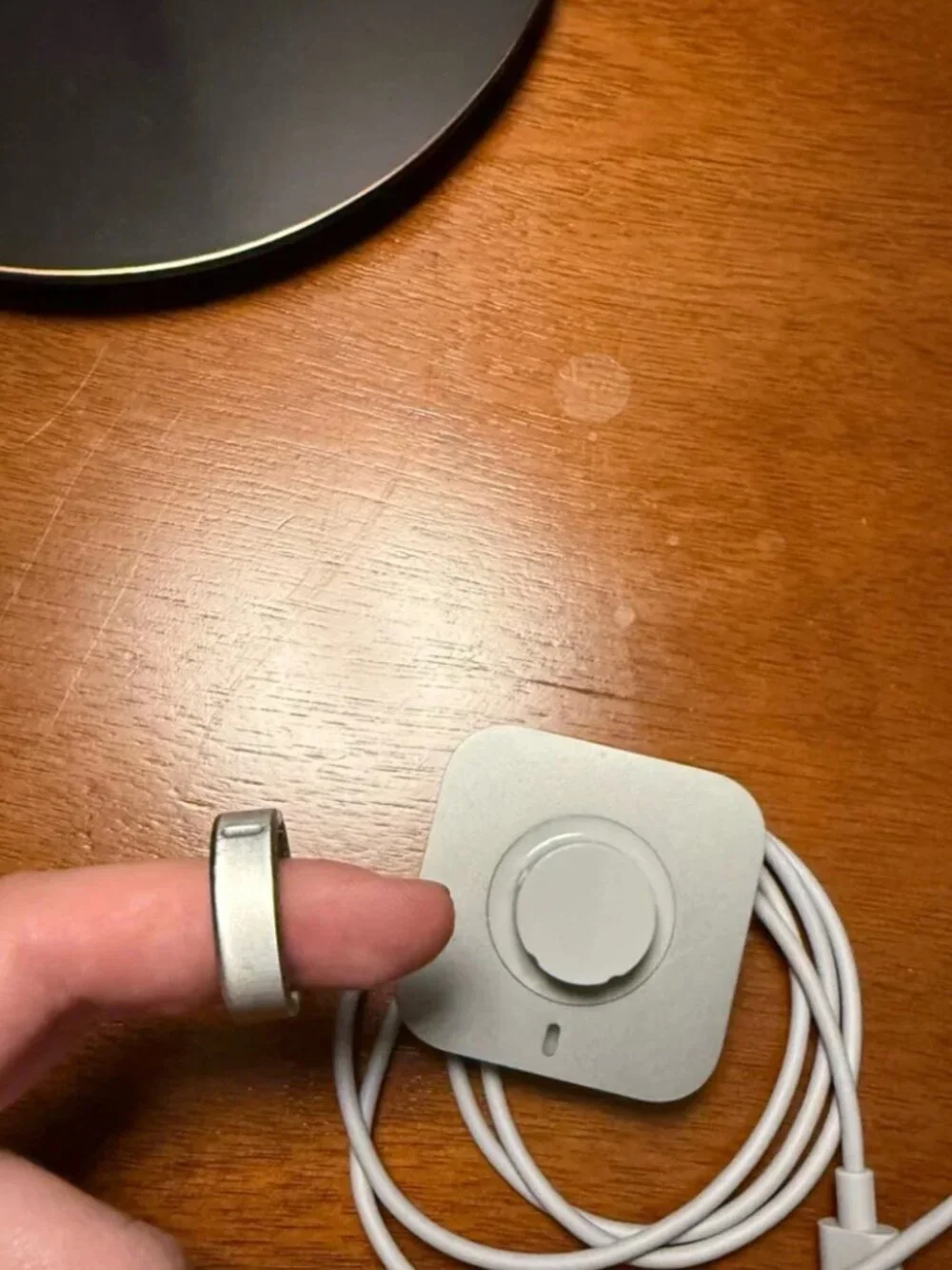 Oura Ring 4 Brushed Silver Size 7